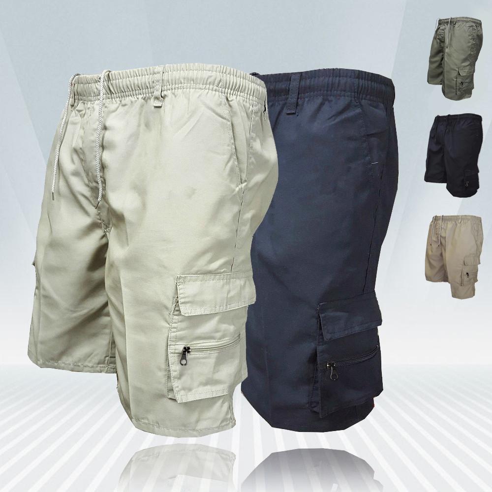 Men'S Fashion Xxl - Pantalones cortos Cargo a la moda
