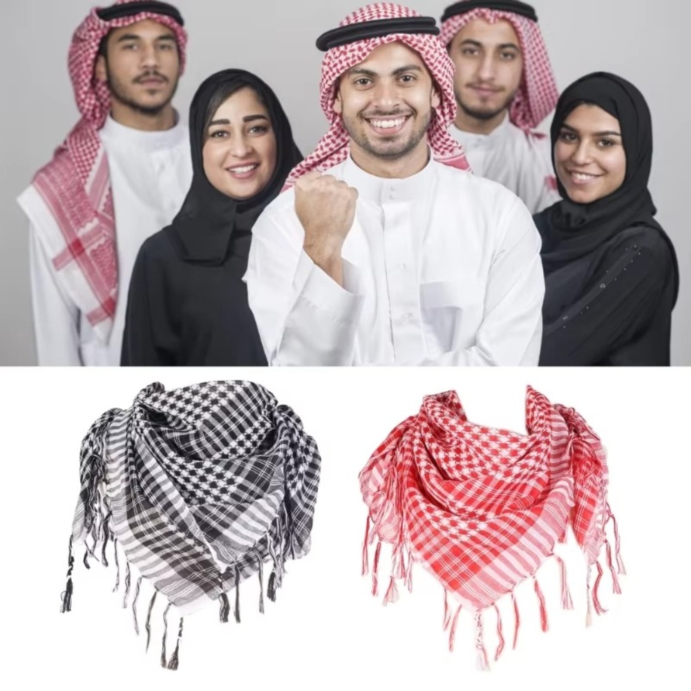 Men'S Fashion Xxl - Pañuelo Árabe Grande, Shemagh Árabe con