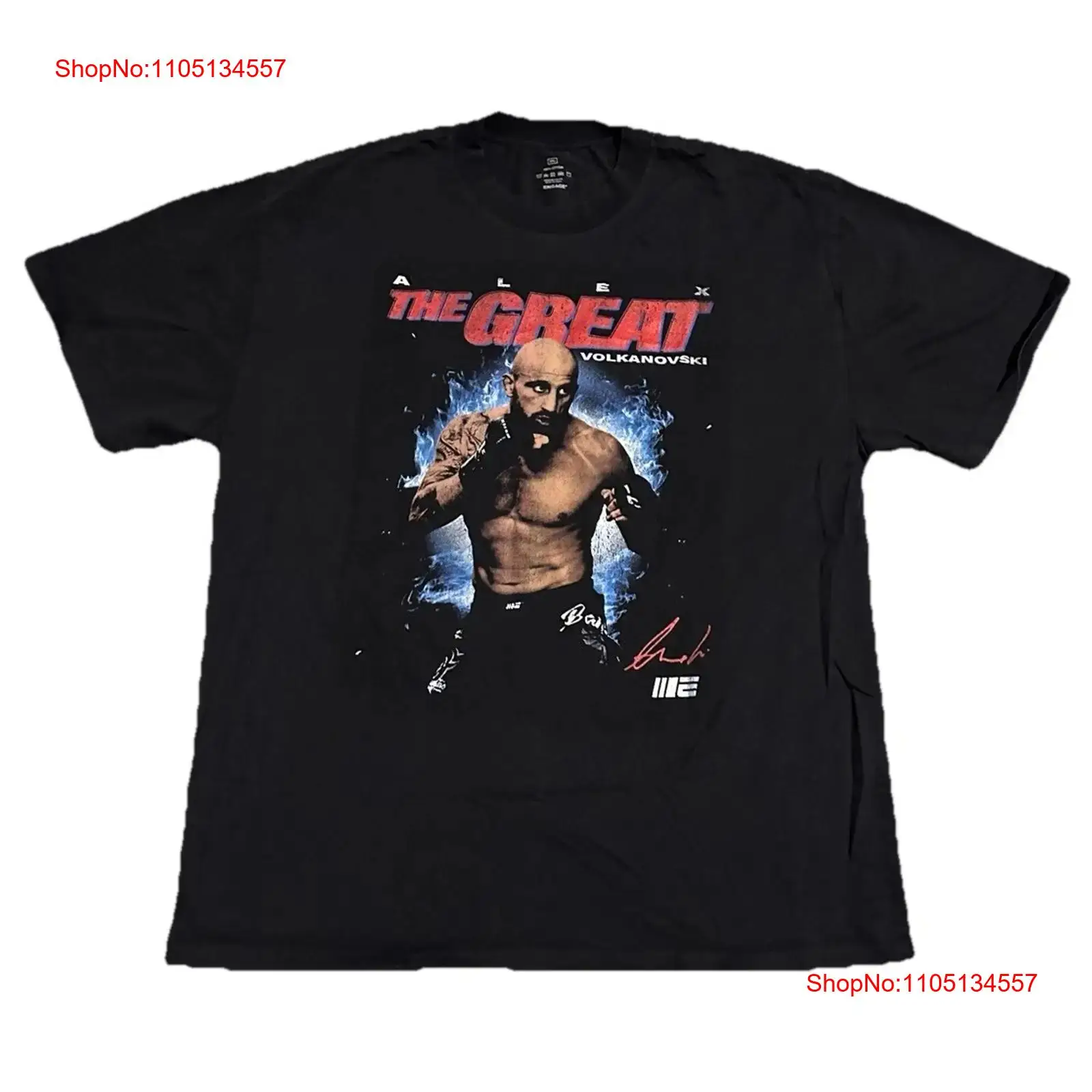 Men'S Fashion Xxl - Alexander The Great Volkanovski doble cara