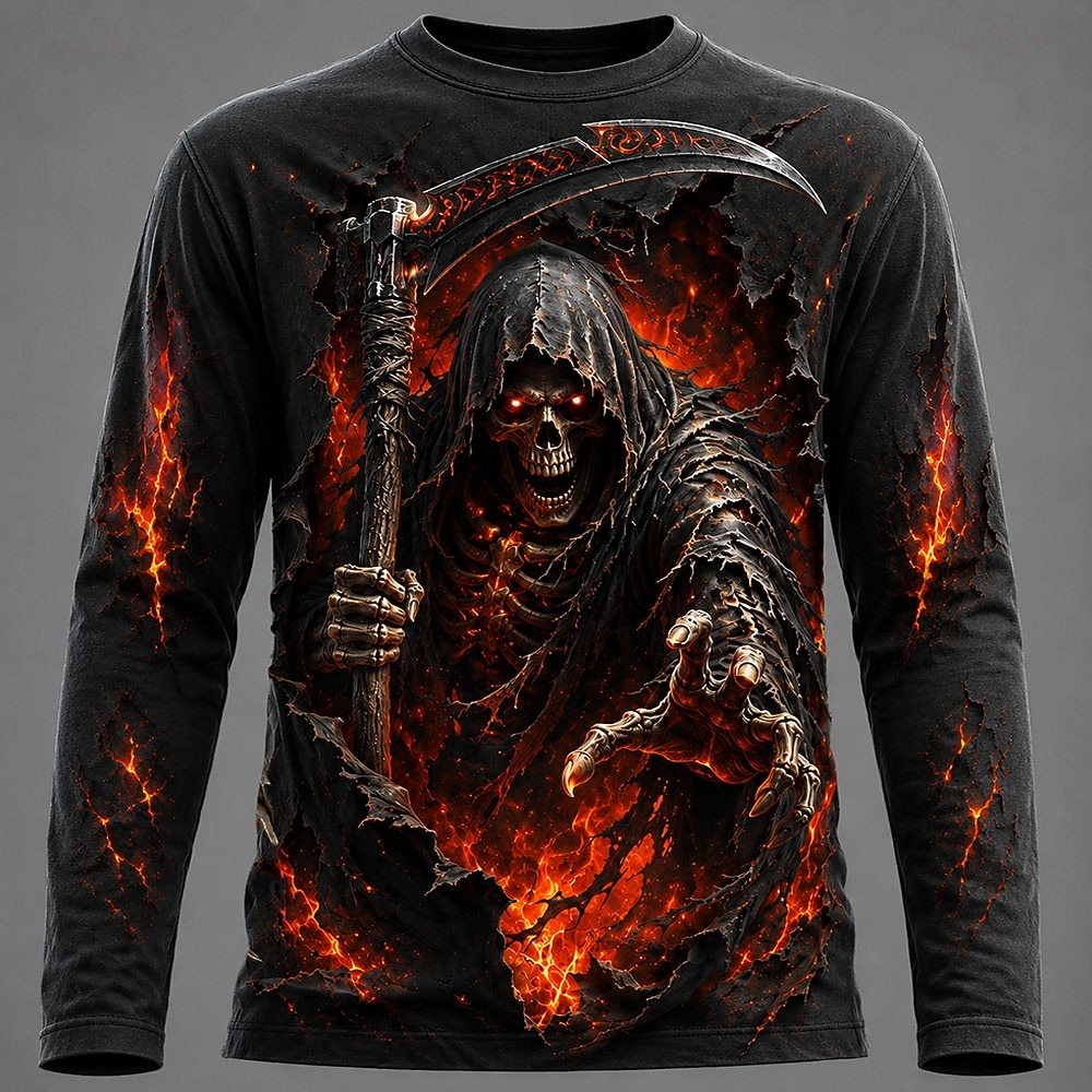 Men'S Fashion Trends 2025 - Camiseta de manga larga con estampado