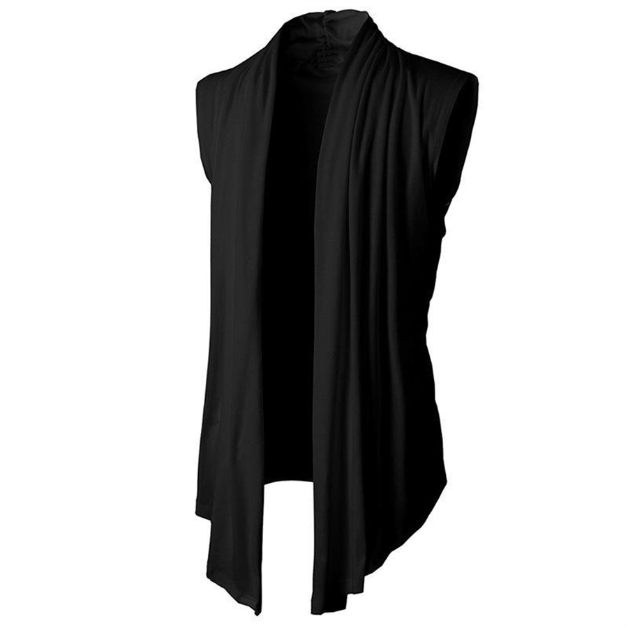 Men'S Fashion V Neck T Shirts - Camiseta sin mangas para hombre, cárdigan