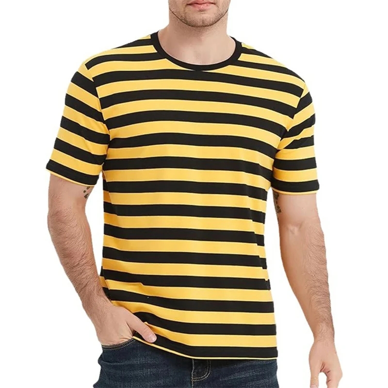 Men'S Fashion Xxl - Camiseta estampada a la moda de