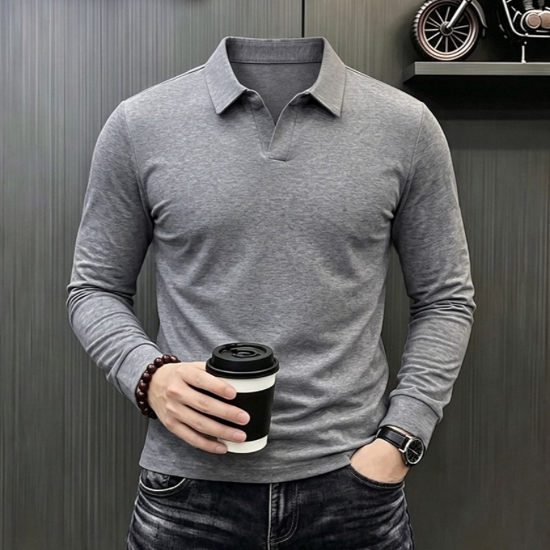 Men'S Fashion Trends 2025 - Camiseta de Manga Larga Casual de