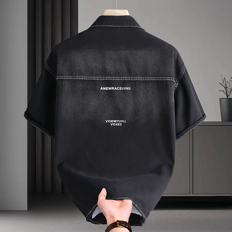 Camisa de Mezclilla para Hombr - Mens Fashion Urban reseña y precio