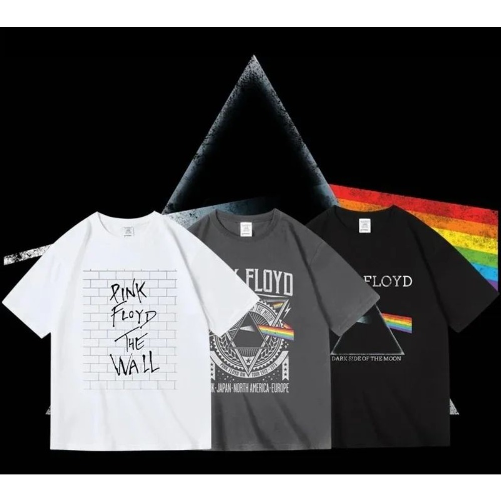 Camiseta Pink Floyd The Moon A - Men'S Fashion Pink Shirt reseña y precio