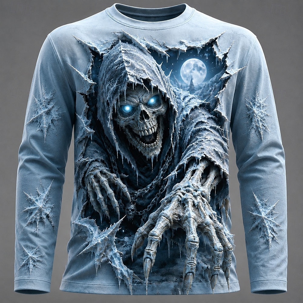 Camiseta de manga larga con es - Men'S Fashion Trends 2025 reseña y precio