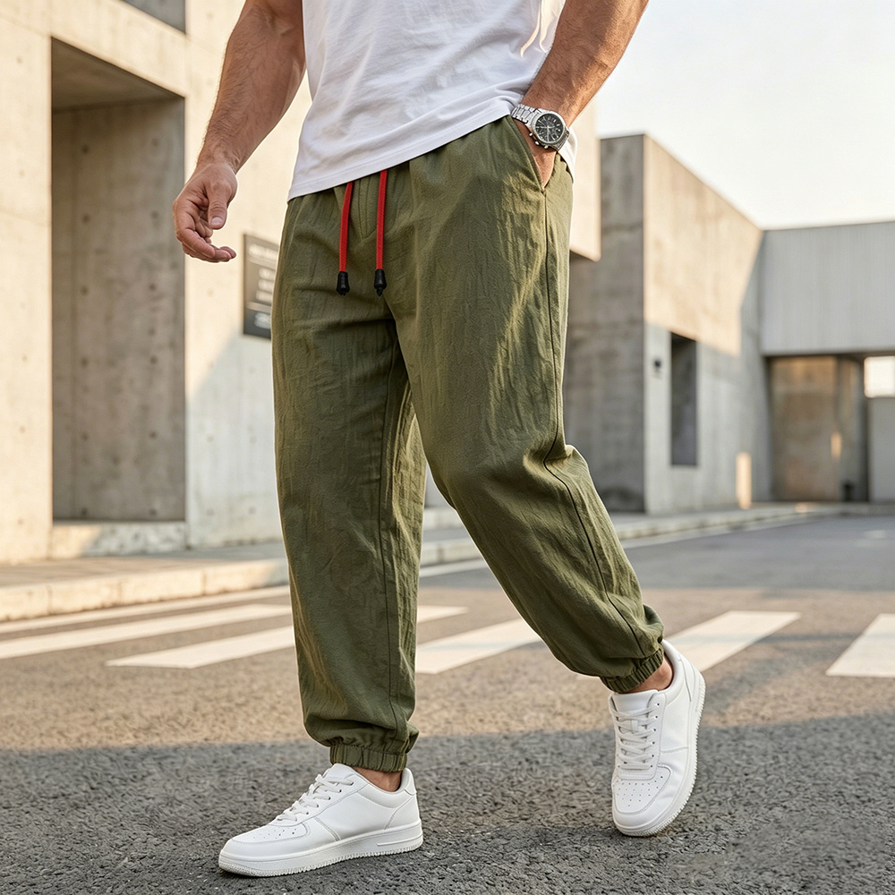 Pantalones Harem Casuales para - Men Fashion King reseña y precio