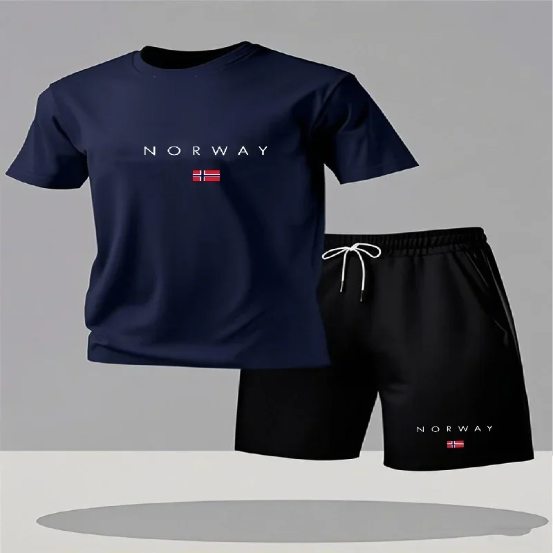 Conjunto de 2 Piezas de Camise - Mens Fashion Urban reseña y precio