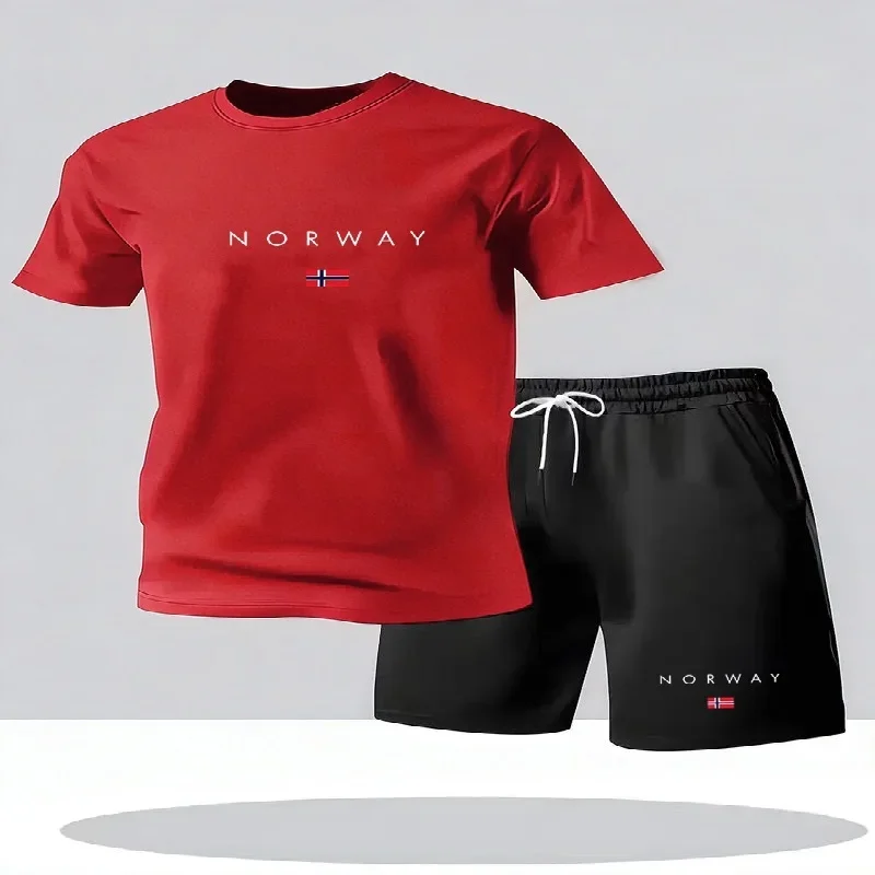 Conjunto de 2 Piezas de Camise - Mens Fashion Urban reseña y precio