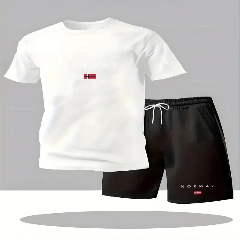 Conjunto de 2 Piezas de Camise - Mens Fashion Urban reseña y precio
