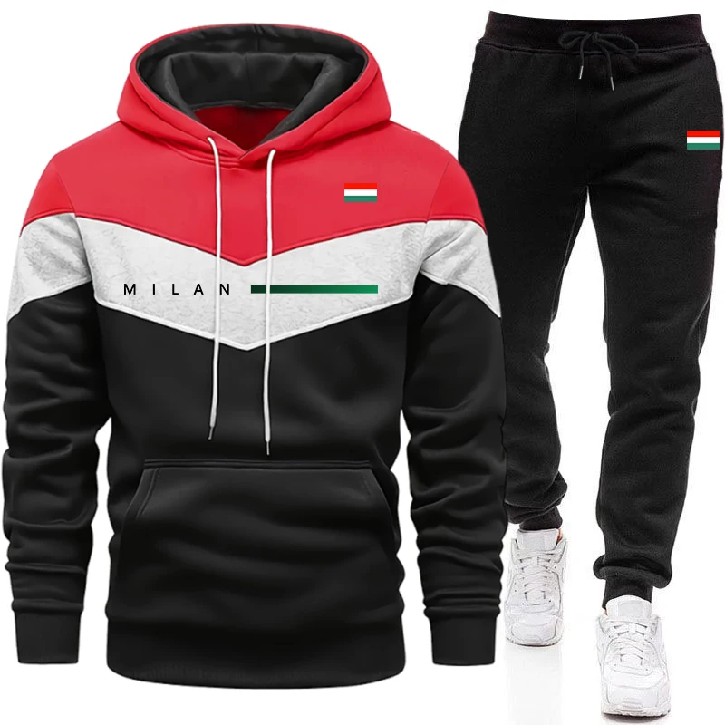 Conjunto de Sudadera con Capuc - Mens Fashion Urban reseña y precio