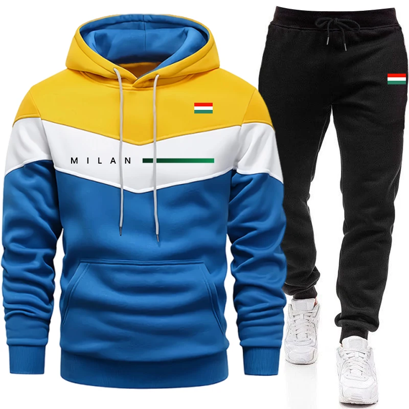 Conjunto de Sudadera con Capuc - Mens Fashion Urban reseña y precio