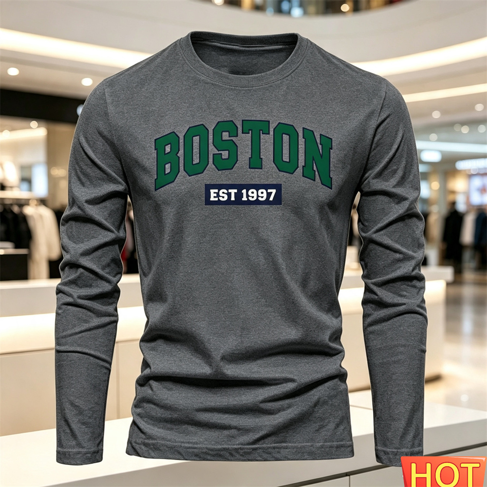 Camiseta de manga larga para h - Men'S Fashion Trends 2025 reseña y precio
