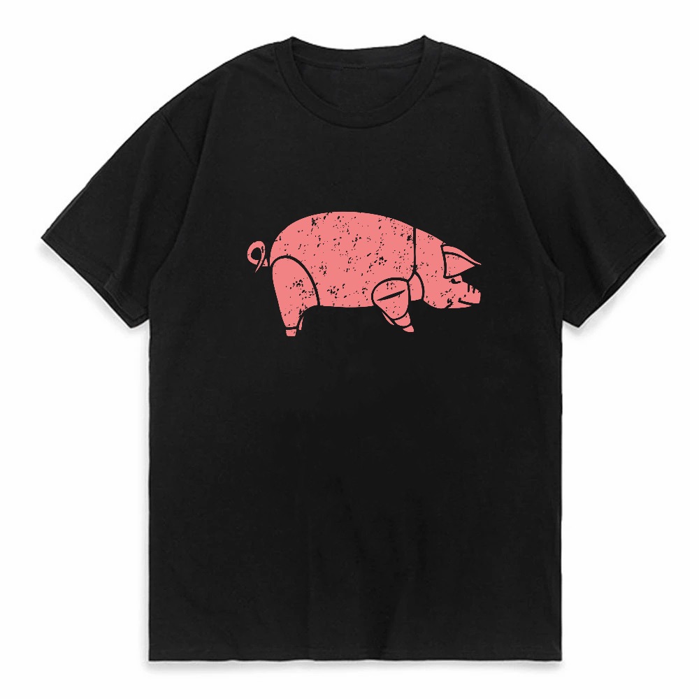 Camiseta gráfica con estampado - Men'S Fashion Pink Shirt reseña y precio