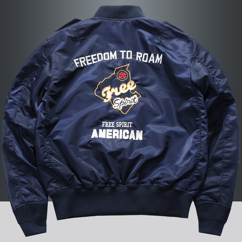 Chaqueta Bomber de vuelo MA-1  - Varsity Jacket Letterman reseña y precio