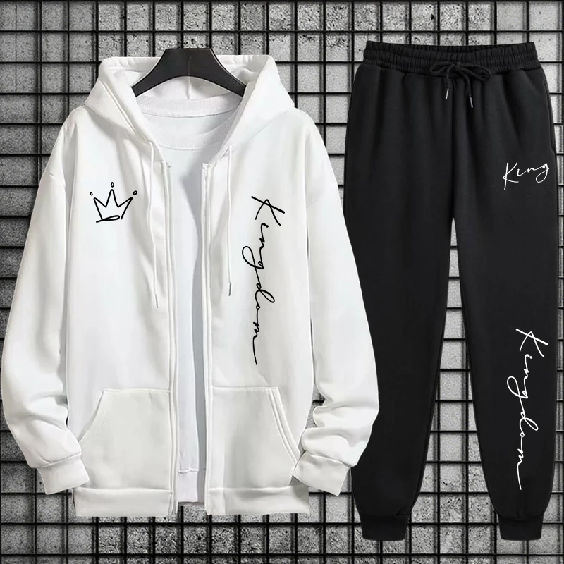 Conjunto de Sudadera con Capuc - Men Fashion King reseña y precio
