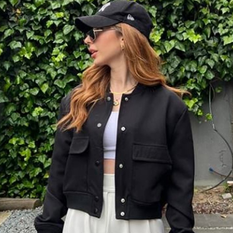 HXAO Chaqueta Bomber para Muje - Varsity Jacket Letterman reseña y precio