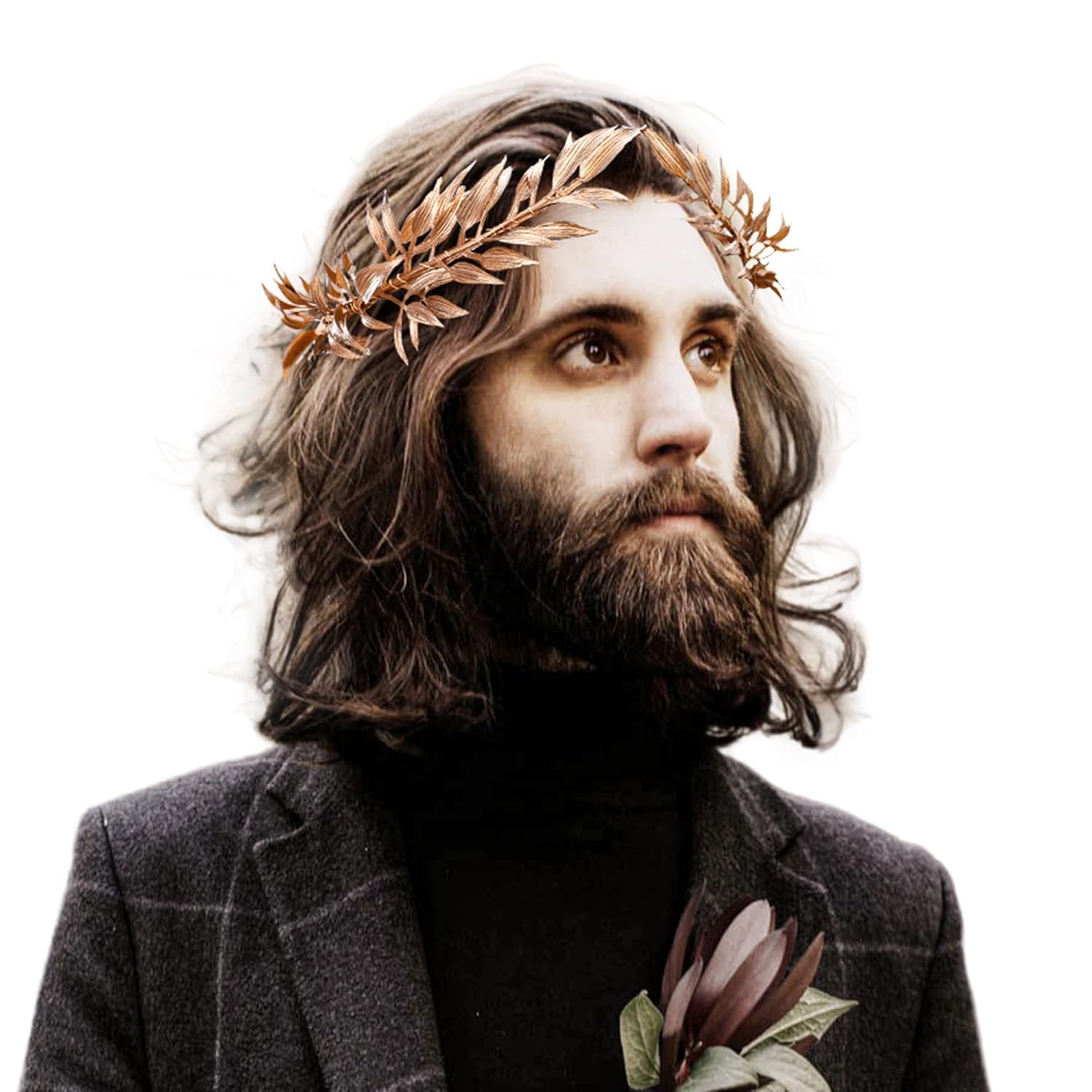 Corona de hojas de bosque, dia - Men Fashion King reseña y precio