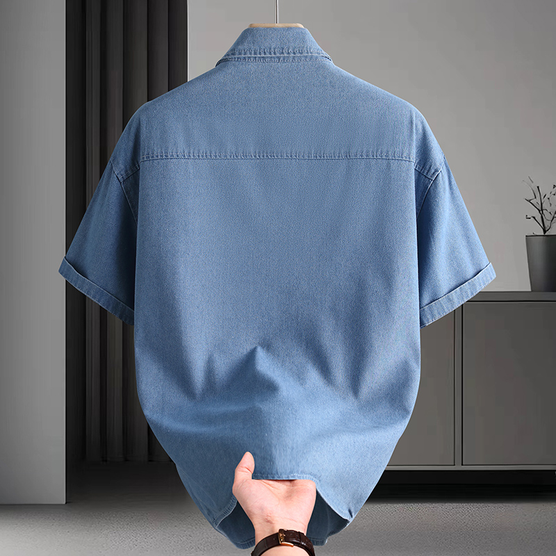 Camisa de Mezclilla para Hombr - Mens Fashion Urban reseña y precio