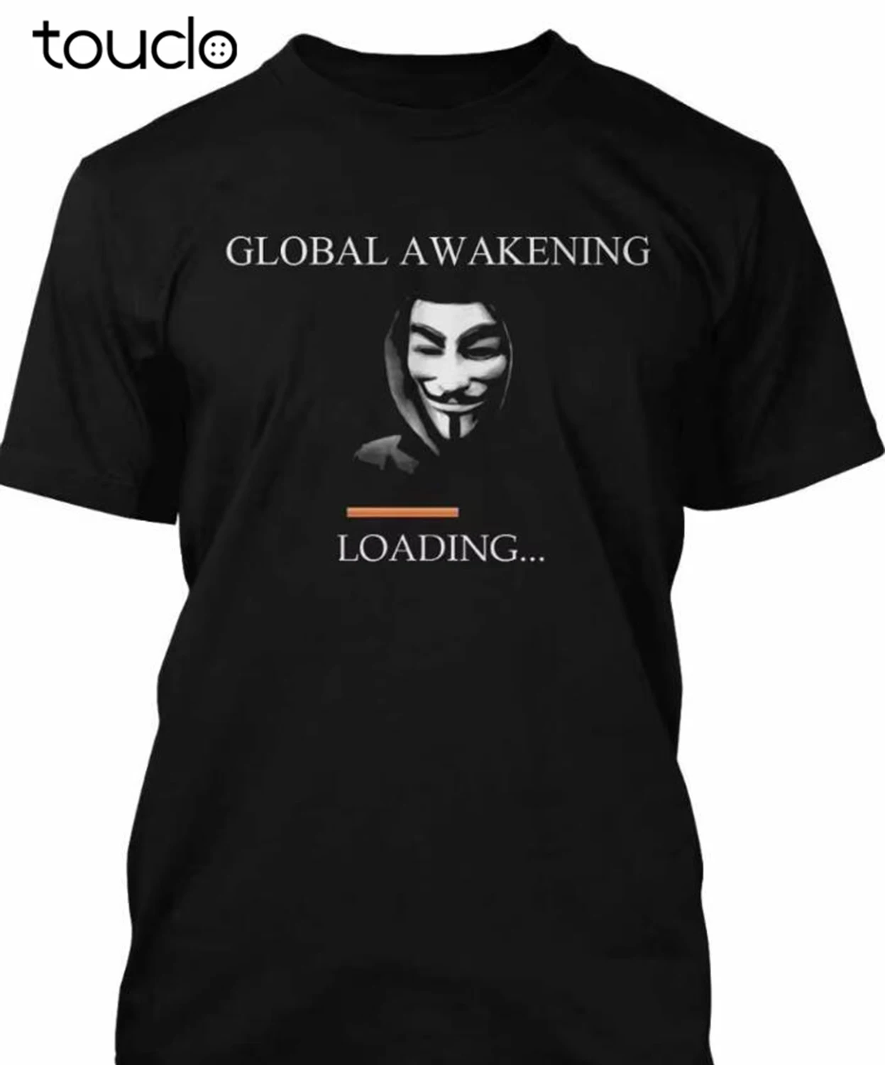 Camiseta Anonymous con la másc - Men'S Fashion V Neck T Shirts reseña y precio
