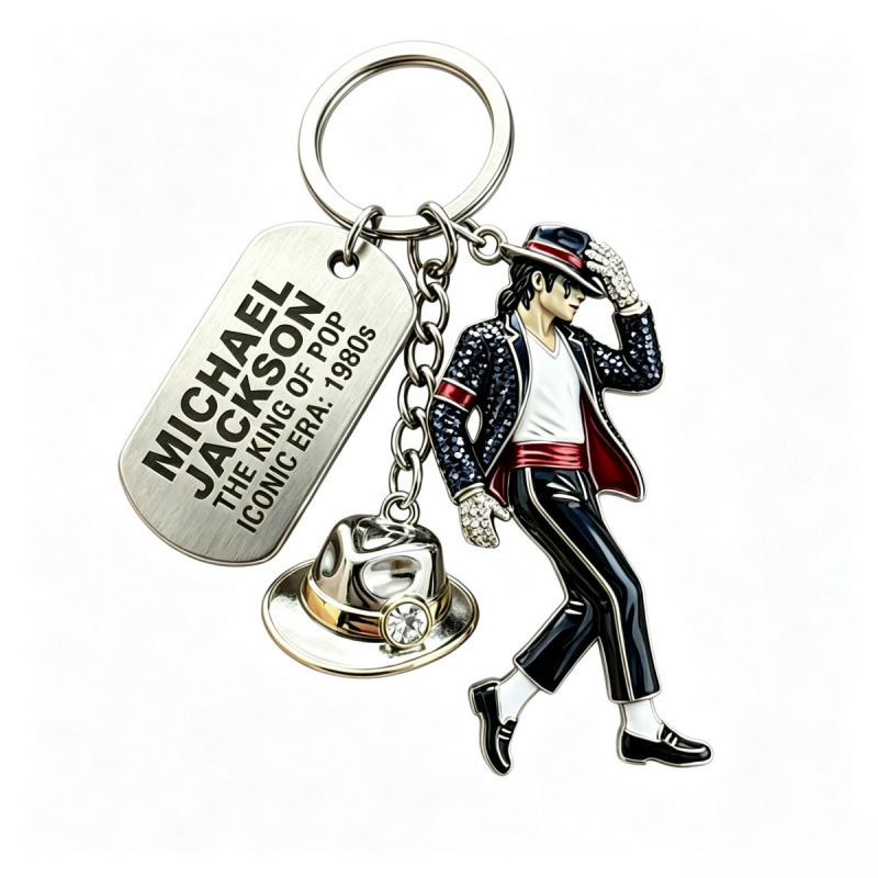 Llavero de Michael Jackson 202 - Men Fashion King reseña y precio