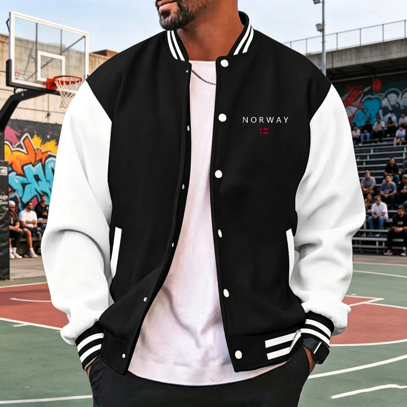 Chaqueta Varsity para Hombre,  - Varsity Jacket Letterman reseña y precio