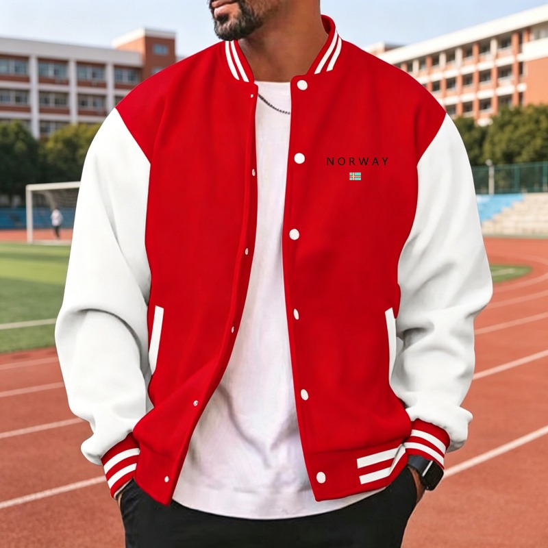 Chaqueta Varsity para Hombre,  - Varsity Jacket Letterman reseña y precio