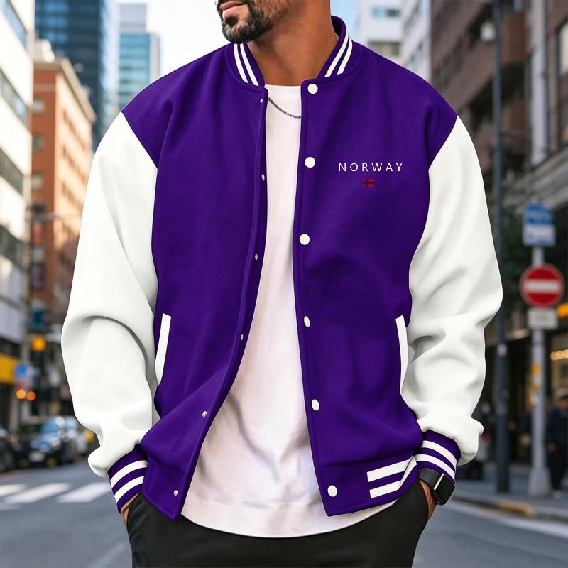 Chaqueta Varsity para Hombre,  - Varsity Jacket Letterman reseña y precio
